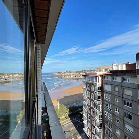 Апартаменты Apartamento Playa San Lorenzo Хихон Экстерьер фото