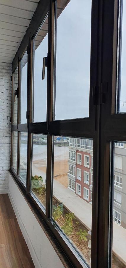Апартаменты Apartamento Playa San Lorenzo Хихон Экстерьер фото